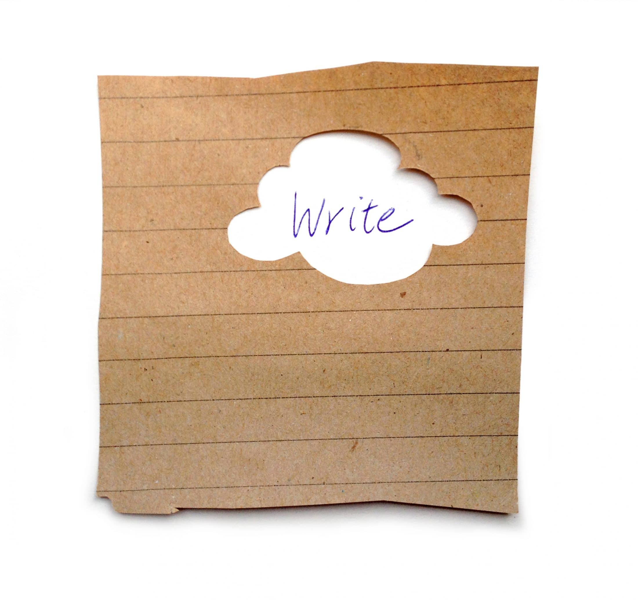 denkFrank word of the week WRITE