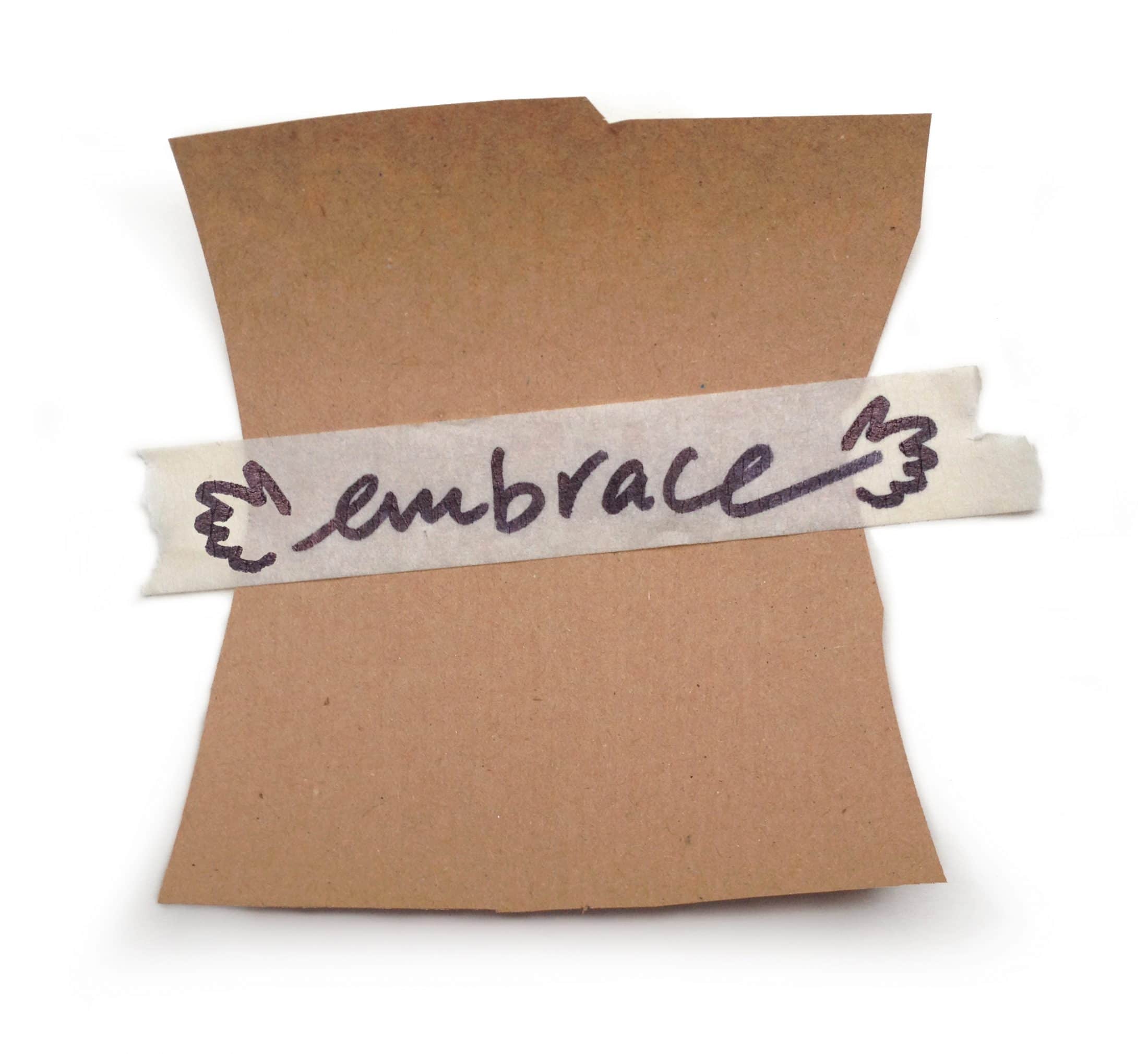 denkFrank word of the week EMBRACE